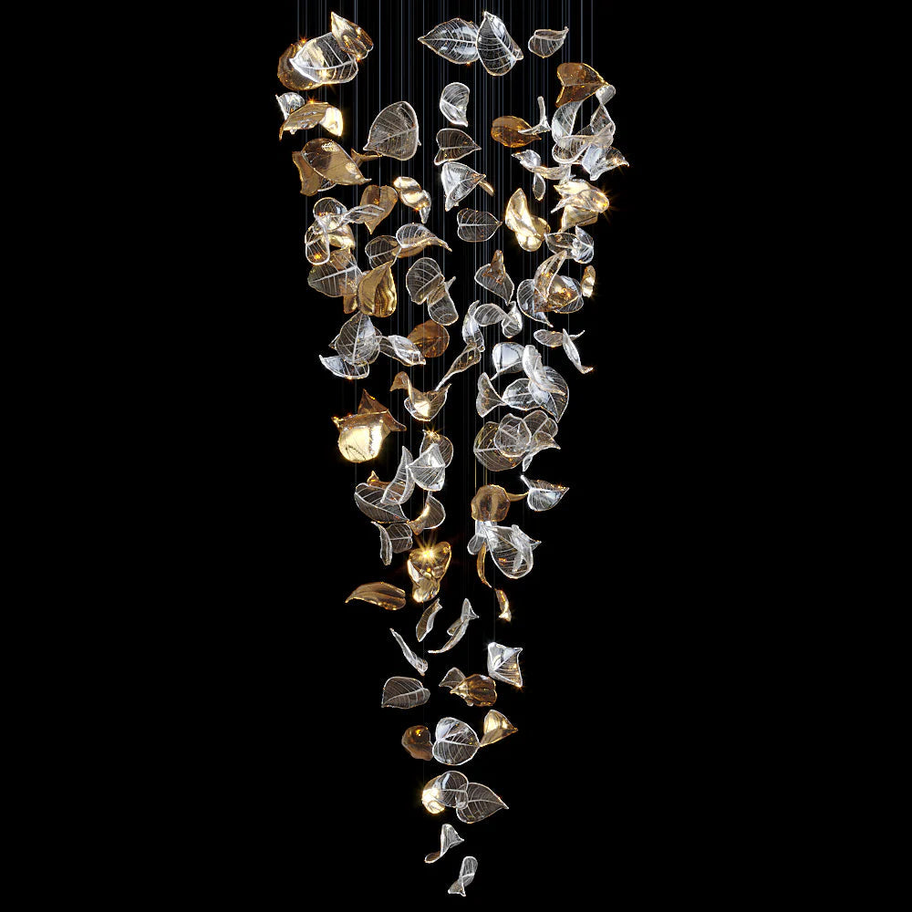 Frozen Leaves Chandelier - view 11