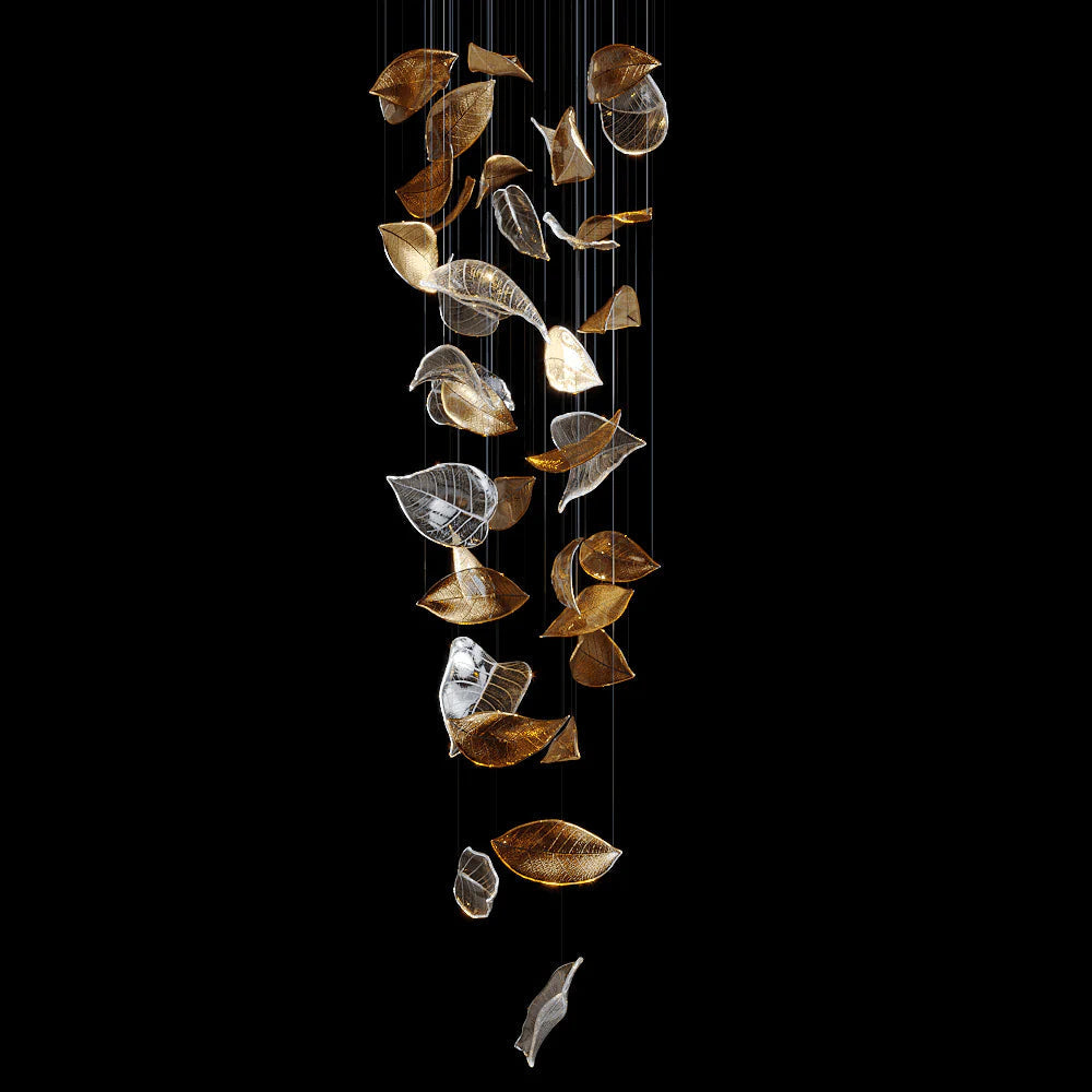 Frozen Leaves Chandelier - view 8