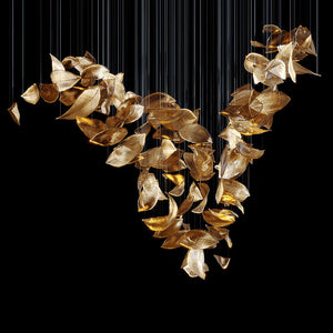 Frozen Leaves Chandelier - view 7