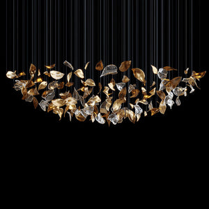 Frozen Leaves Chandelier - view 6