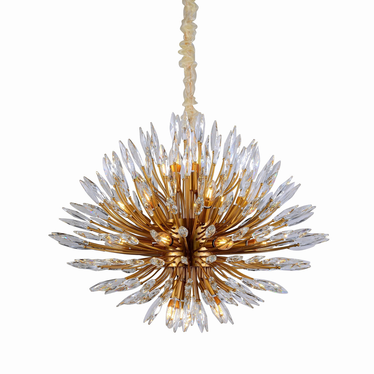Lily Starburst Crystal Sputnik Chandelier - view 4
