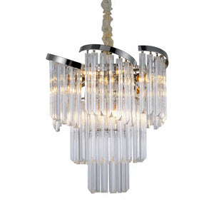 Twin Palms Round Crystal Chandelier - view 11