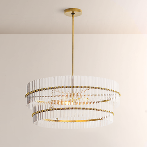 Macy Crystal Round Chandelier