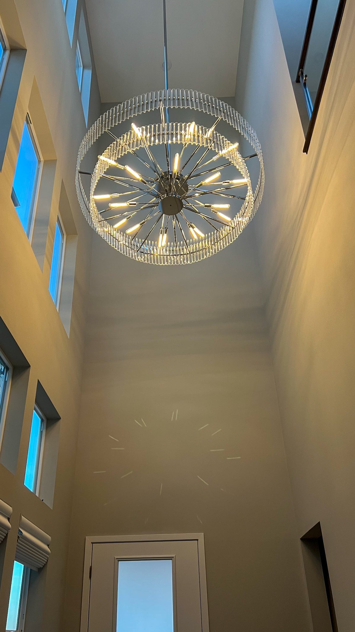 Macy Crystal Round Chandelier - view 9