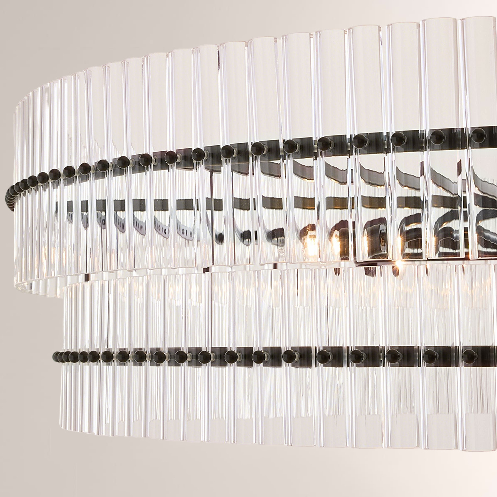 Macy Crystal Round Chandelier - view 15