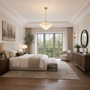 Madreperla Crystal Chandelier