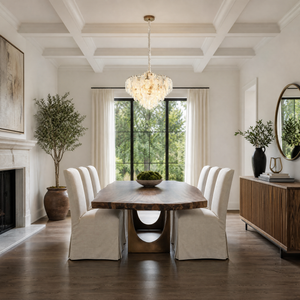 Madreperla Crystal Halo Chandelier