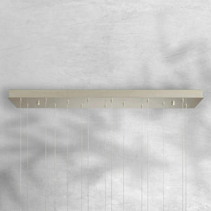 Maeva Rectangular Chandelier 15/30 Light - view 8