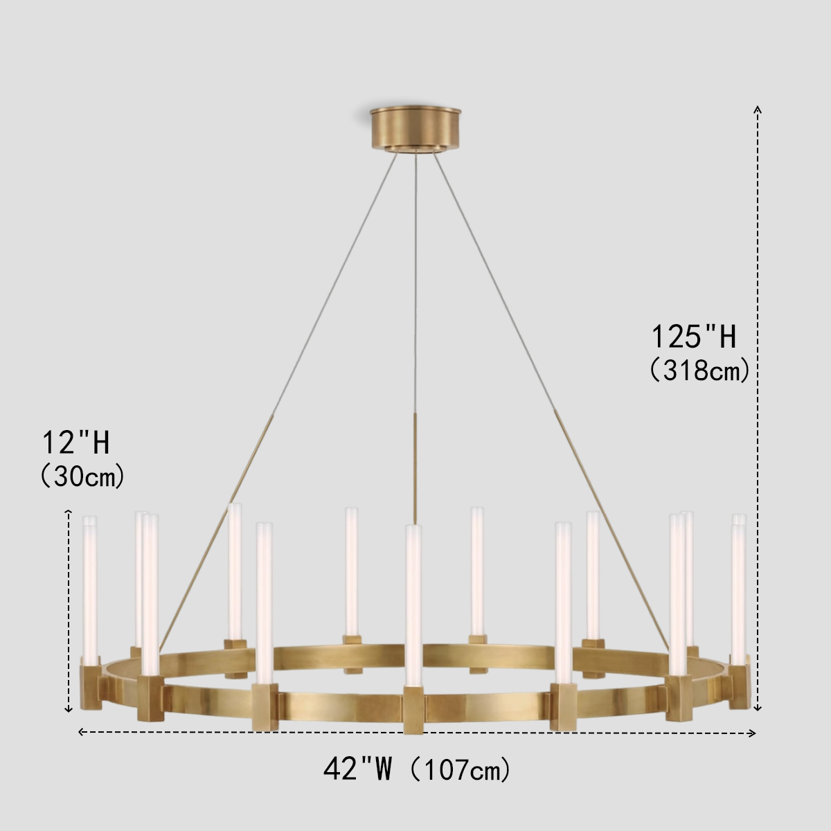 Morrison Round Chandelier - view 9