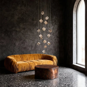 Magic Cube Crystal Staircase Chandelier - view 7
