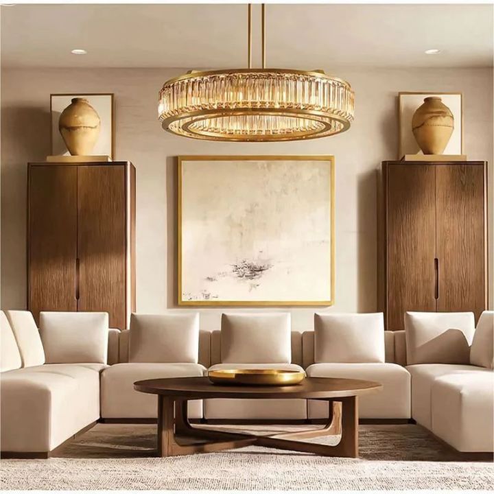Mandy Round Chandelier 37'' - view 6