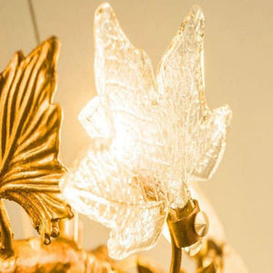 Maple Leaf Branch Chandelier - view 5