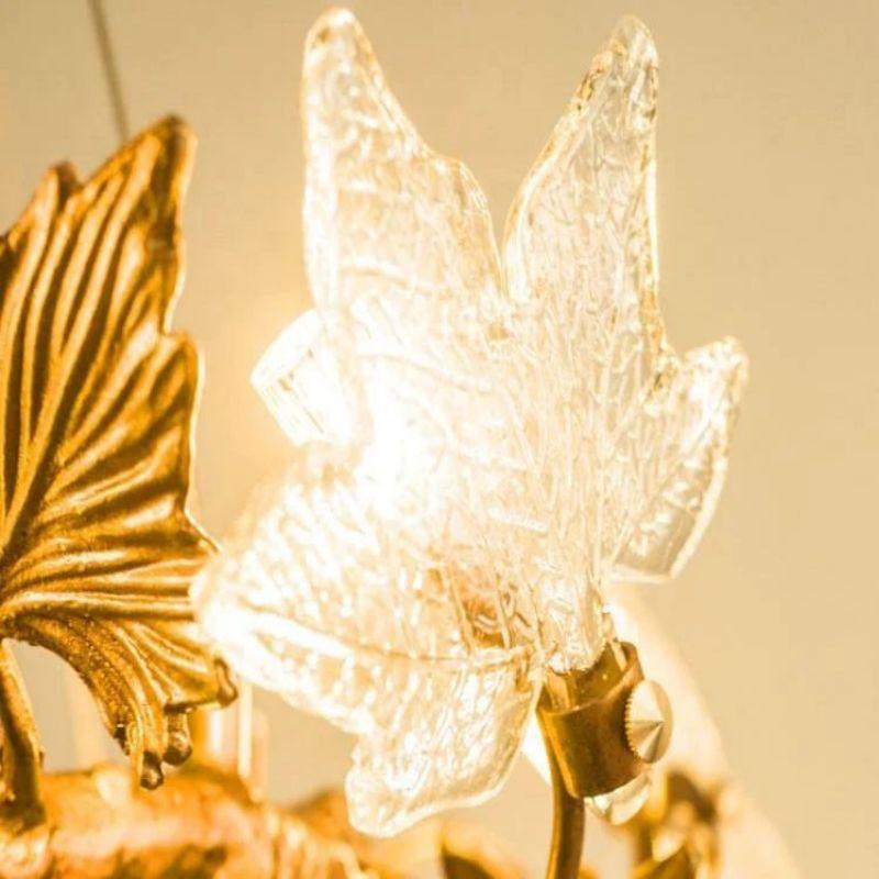 Maple Leaf Branch Chandelier - view 5
