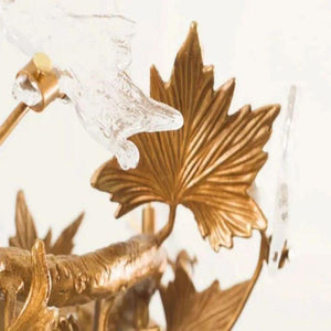 Maple Leaf Branch Chandelier - view 6