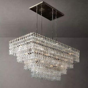 Arrebol 4-Tier Rectangular Chandelier 72" - view 8