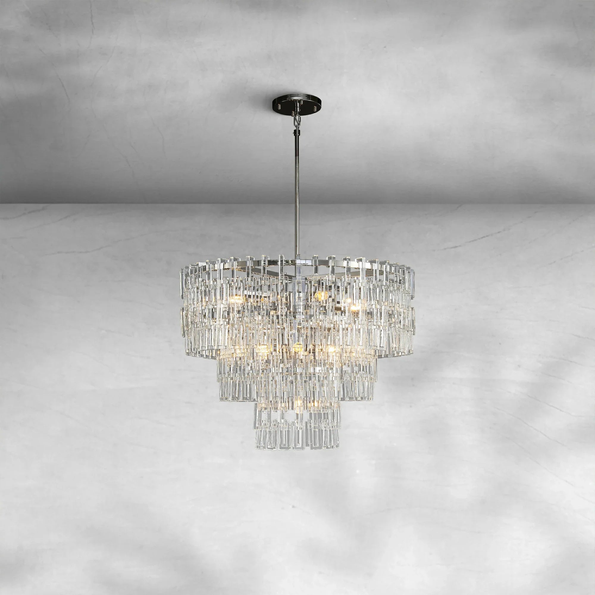 Montis Multi-Tier Round Chandelier 36″ 48″ 60″