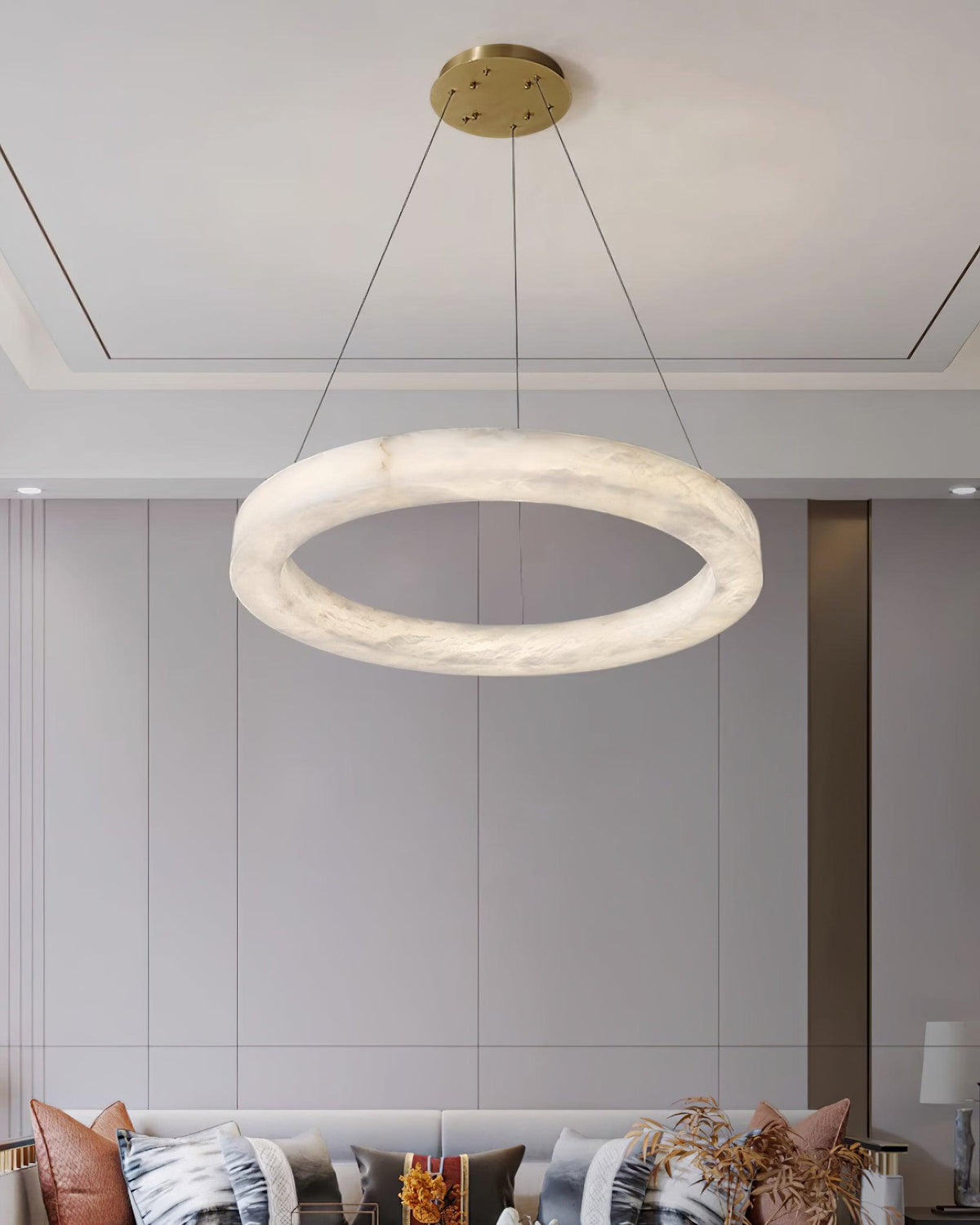 Marika Alabaster Chandelier - view 10