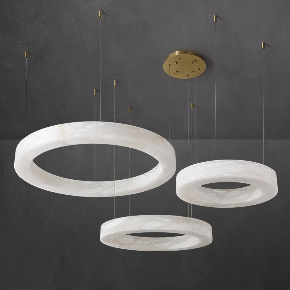 Marika Alabaster Chandelier - view 20