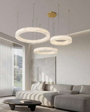 Marika Alabaster Chandelier - view 4