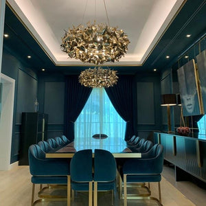 Luxury McQueen Round 18 Light Crystal Modern Chandelier - view 3