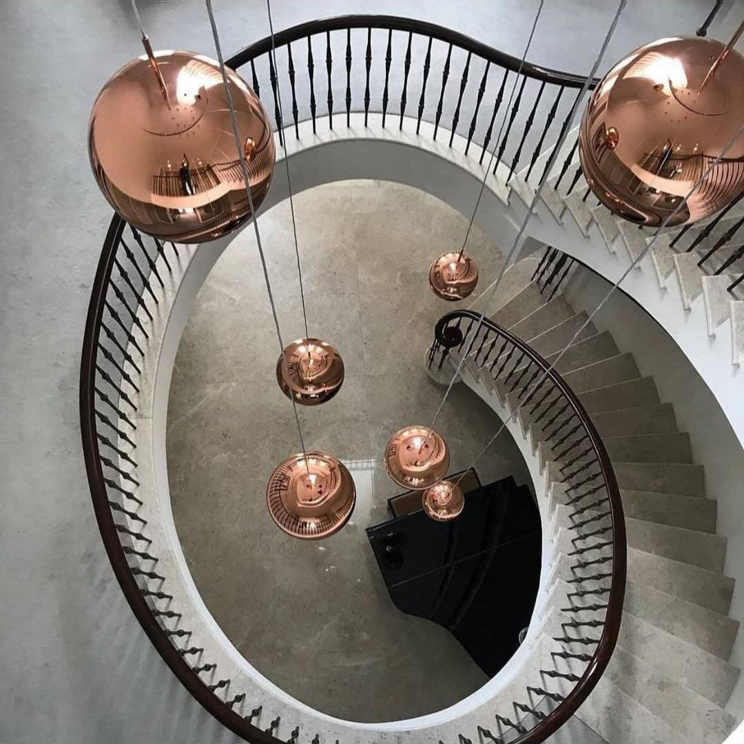Multi Lava Round Chandelier - view 14