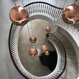 Multi Lava Round Chandelier - view 14