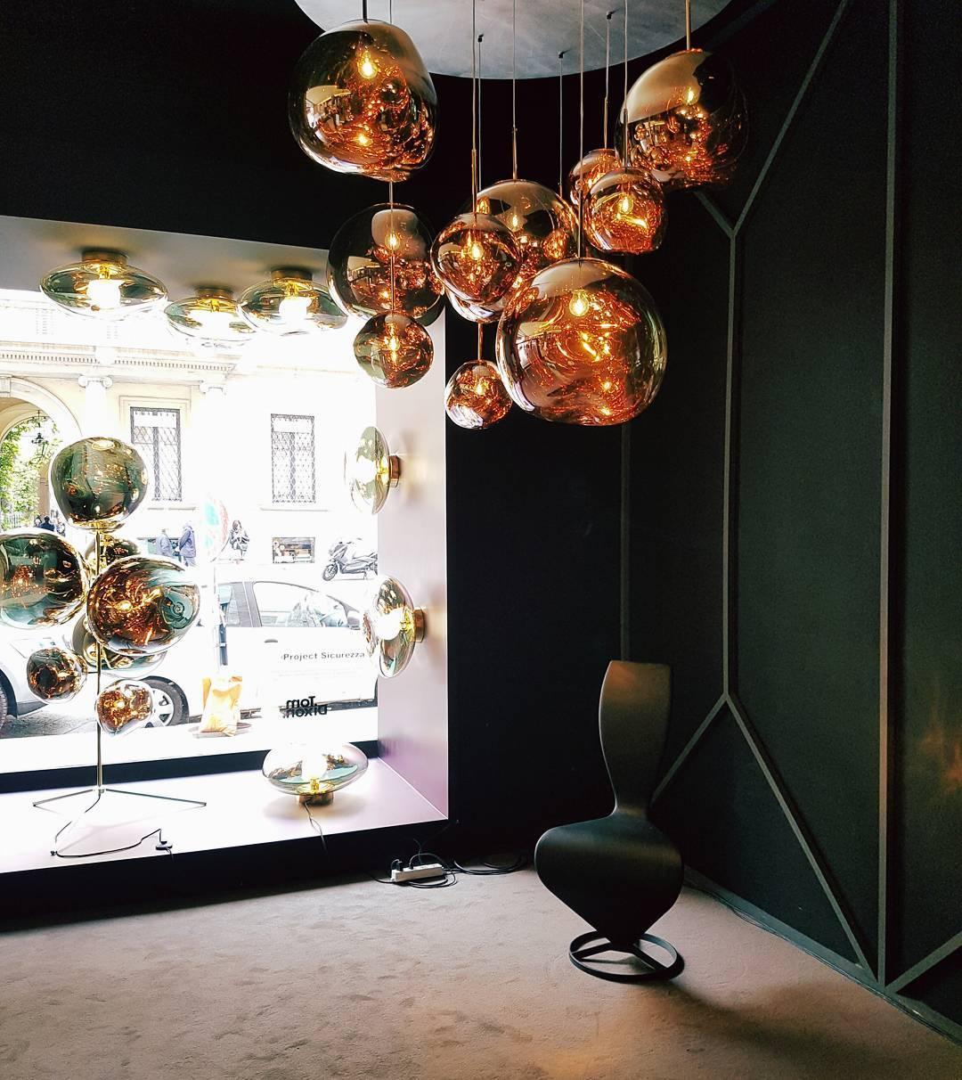 Multi Lava Round Chandelier - view 19