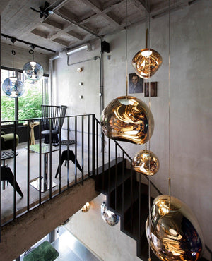 Multi Lava Round Chandelier - view 21