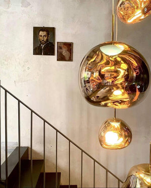 Multi Lava Round Chandelier - view 31