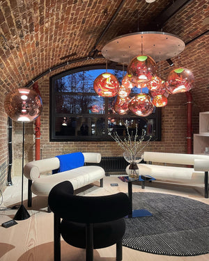 Multi Lava Round Chandelier - view 33