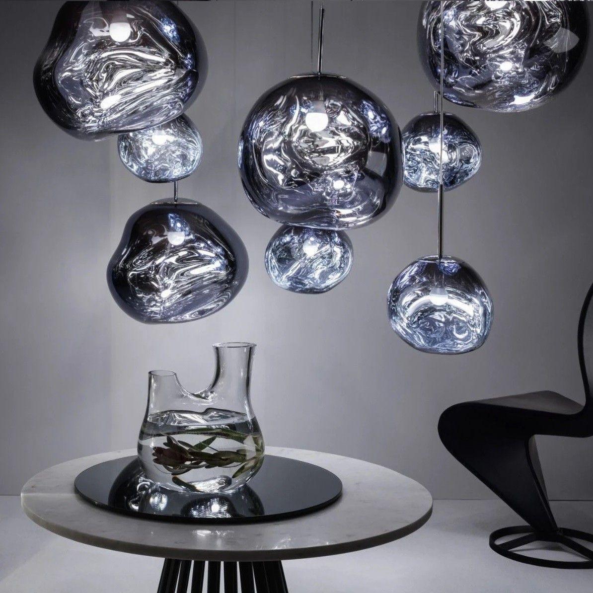 Multi Lava Round Chandelier - view 10