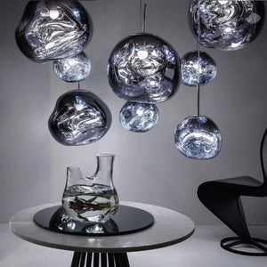 Multi Lava Round Chandelier - view 10