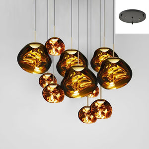 Multi Lava Round Chandelier - view 47