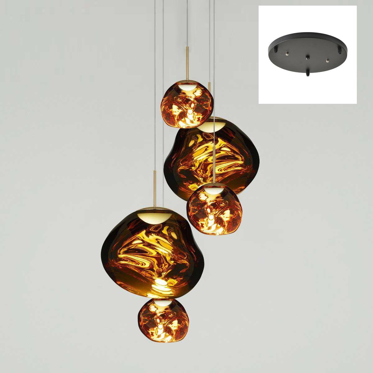 Multi Lava Round Chandelier - view 46