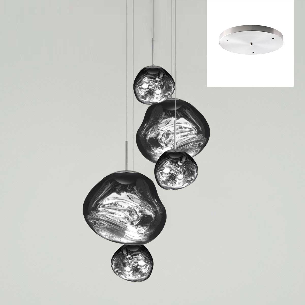 Multi Lava Round Chandelier - view 50