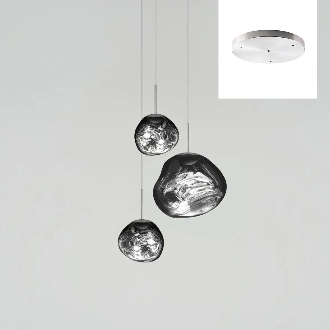 Multi Lava Round Chandelier - view 82
