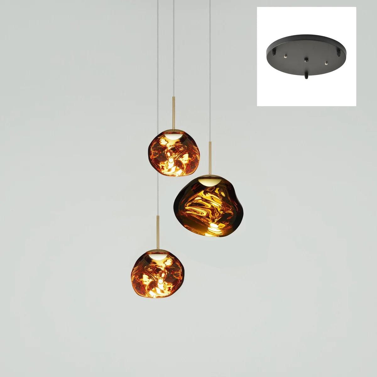 Multi Lava Round Chandelier - view 85