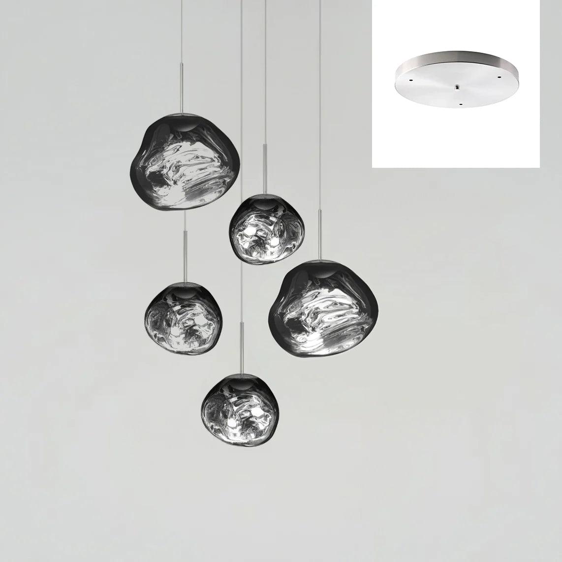 Multi Lava Round Chandelier - view 90