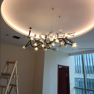 Wanos Crystal Flower Tree Branch Chandelier - view 11