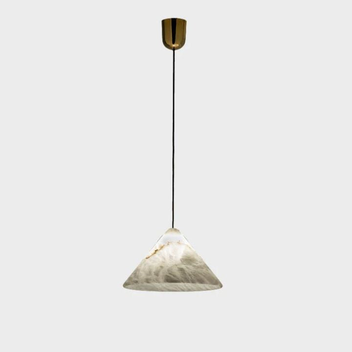 Modern Alabaster Kitchen Island Pendant Light - view 2