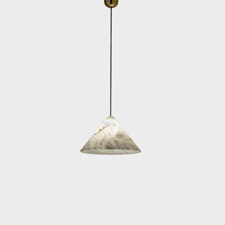 Modern Alabaster Kitchen Island Pendant Light - view 5