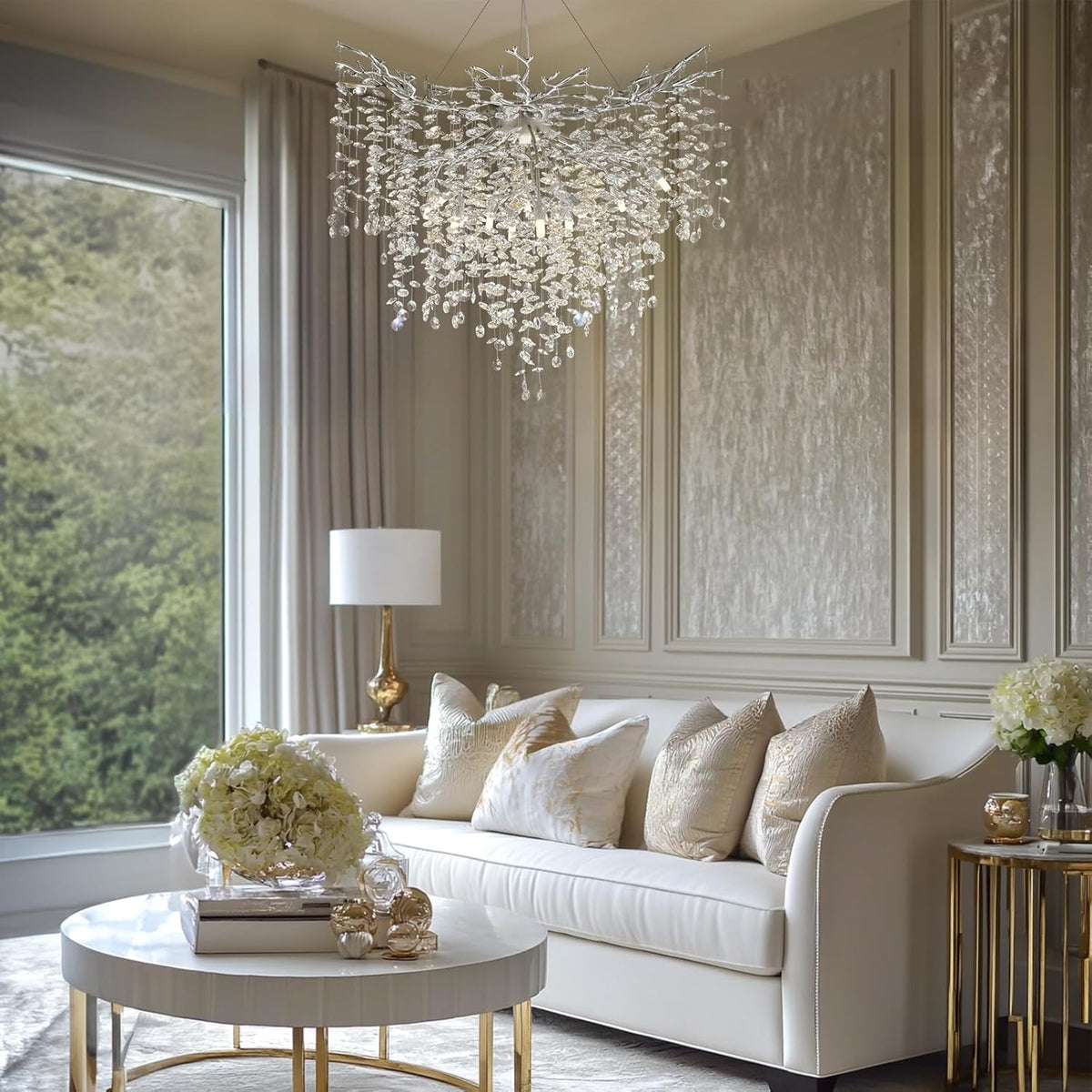 Modern Crystal Chandelier For Dining Room - view 14