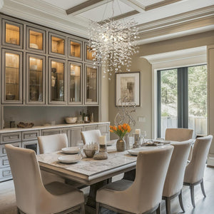 Modern Crystal Chandelier For Dining Room - view 3
