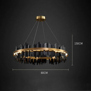 Modern Round Chandelier - view 9