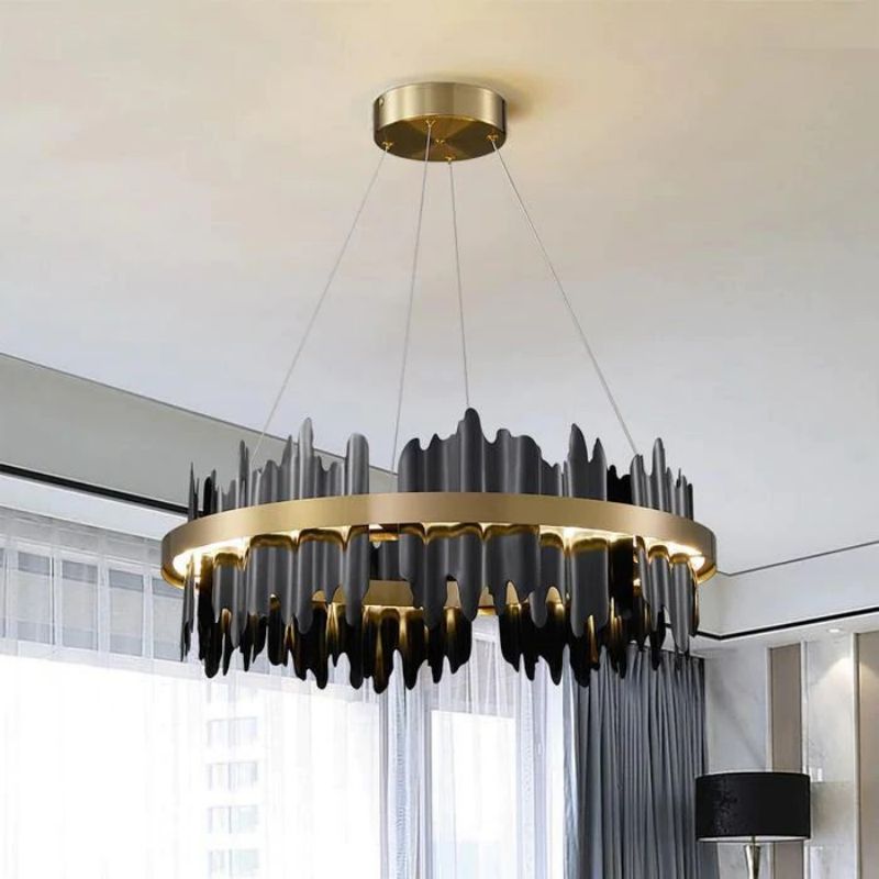 Modern Round Chandelier - view 11