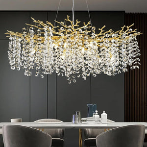 Modern Tree Branch Chandelier - view 3