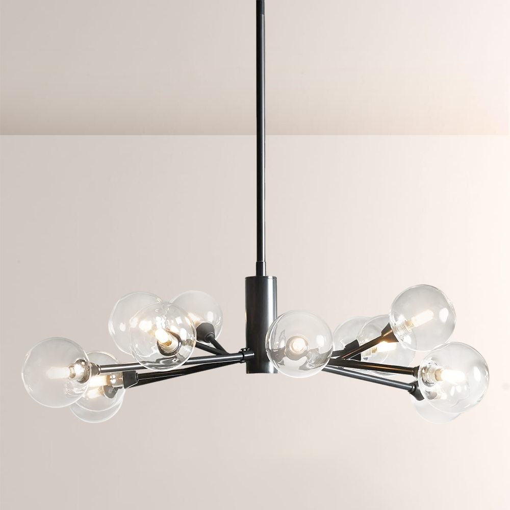 Modern Apolo Round Chandelier - view 2