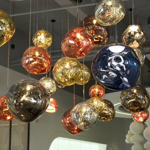Multi Lava Round Chandelier - view 6