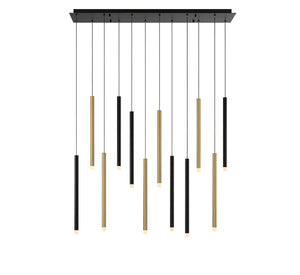 Monna Lights Linear LED Chandelier - view 3