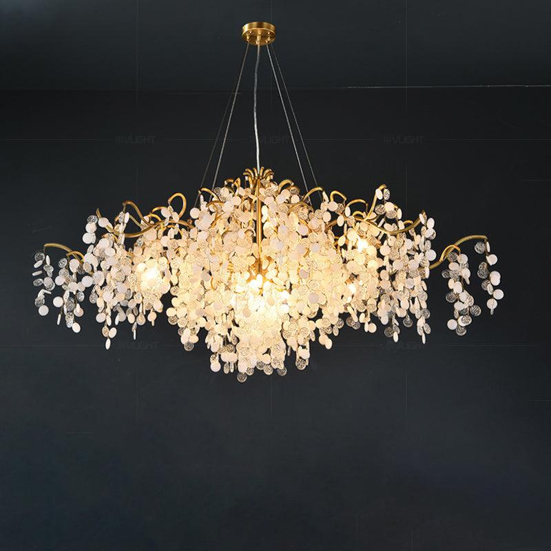 Akari Oval Tree Branch Chandelier - view 3
